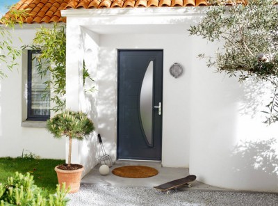 Porte d 'entrée Aluminium Bel 'm